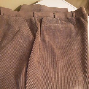 Men's Taupe Corduroy Pants